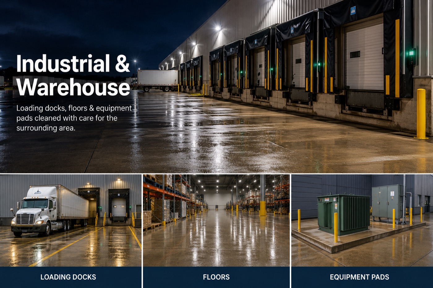Industrial and warehouse cleaning